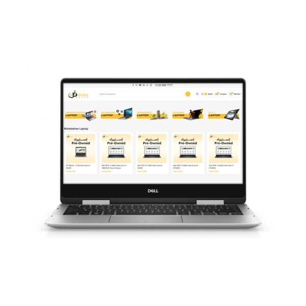 ديل انسبايرون 7386 2 في 1 انتل كور i5-8265U شاشة لمس 13.3 بوصة فل اتش دي