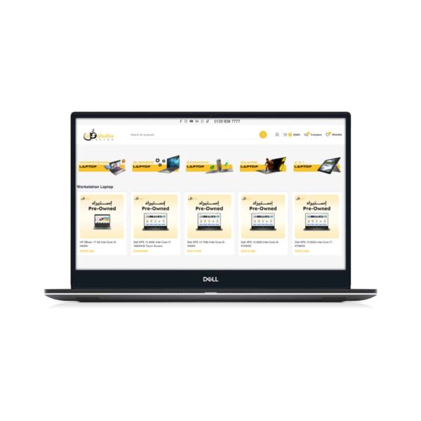 ديل بريسيشن 5540 انتل كور i9-9880H نفيديا كوادرو T1000 4 جيجا 15.6 بوصة فل اتش دي