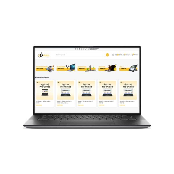 ديل بريسيشن 5550 انتل كور i7-10850H نفيديا كوادرو T2000 4 جيجا 15.6 بوصة فل اتش دي