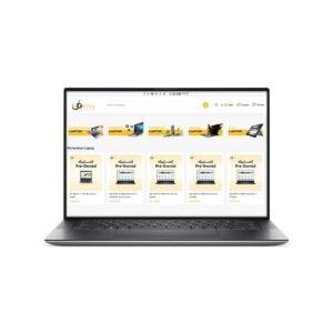 ديل بريسيشن 5550 انتل كور i7-10850H نفيديا كوادرو T1000 4 جيجا 15.6 بوصة 4K شاشة تعمل باللمس