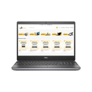 ديل بريسيشن 7550 زيون W-10855M نفيديا كوادرو T1000 4 جيجا 15.6 بوصة فل اتش دي