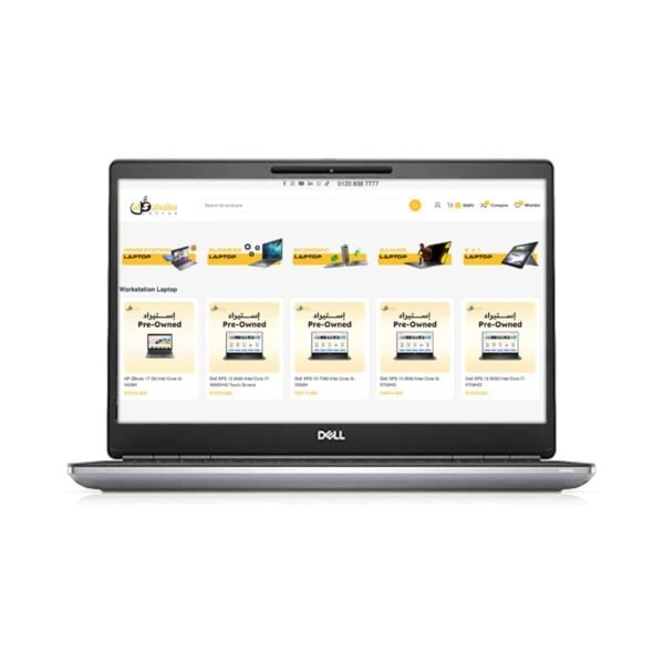 ديل بريسيشن 7560 انتل كور i7-11850H نفيديا T1200 4 جيجا 15.6 بوصة فل اتش دي