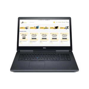 ديل بريسيشن 7720 انتل كور I7-7820HQ نفيديا كوادرو P5000 16 جيجا 17.3 بوصة فل اتش دي