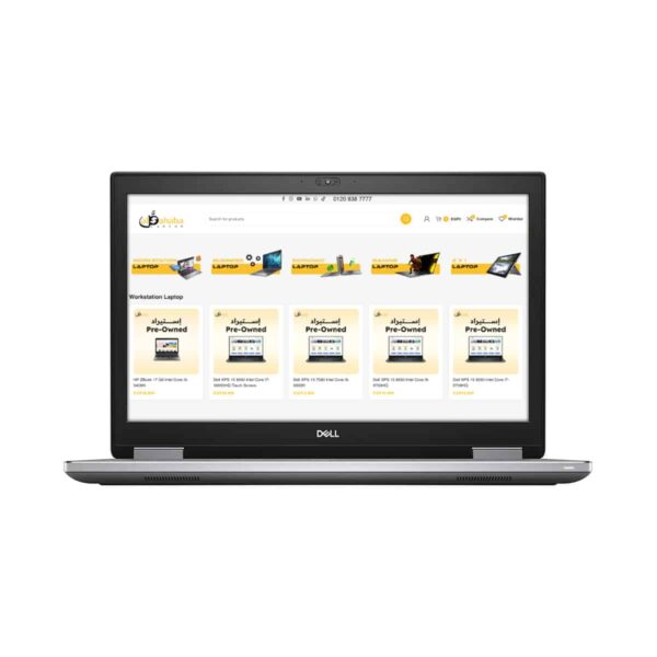 ديل بريسيشن 7740 Xeon-E2286M نفيديا كوادرو RTX5000 16 جيجا 17.3 بوصة فل اتش دي