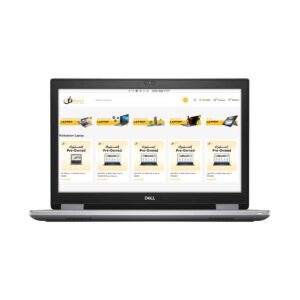 ديل بريسيشن 7740 انتل كور I9-9980H نفيديا كوادرو RTX 3000 17.3 بوصة FH