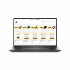 Dell Precision 5560 Intel Core XEON W-11955M NVIDIA RTX A2000 4GB 15.6 بوصة 4K شاشة تعمل باللمس