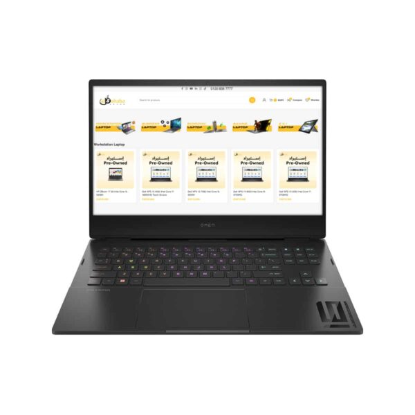 كمبيوتر محمول HP OMEN للألعاب 16-wf0xxx Intel® Core™ i5-13500HX NVIDIA® GeForce RTX™ 3070 6G وحدة معالجة الرسومات المحمولة 16 بوصة FHD 240 هرتز